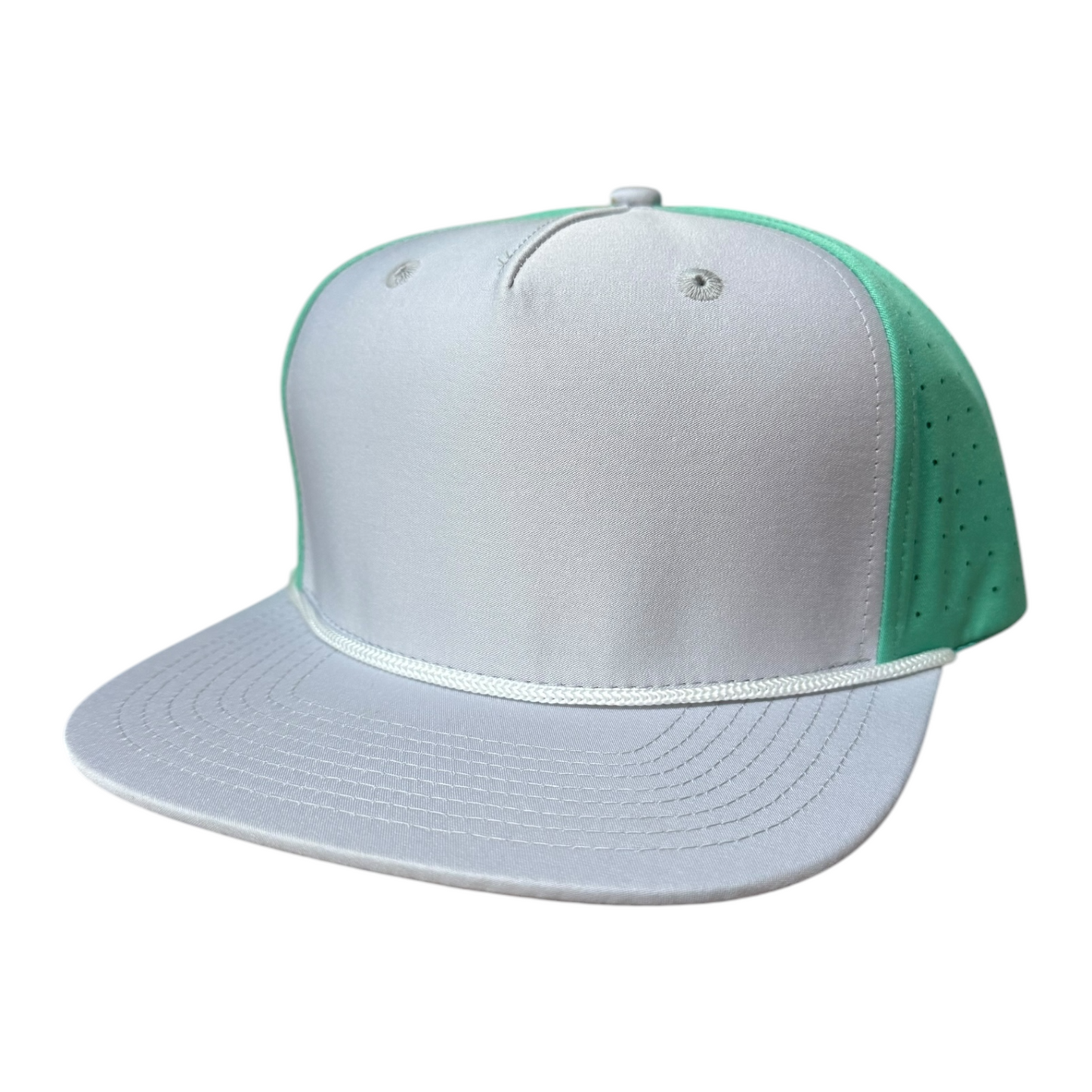 Grey/Seafoam Perforated