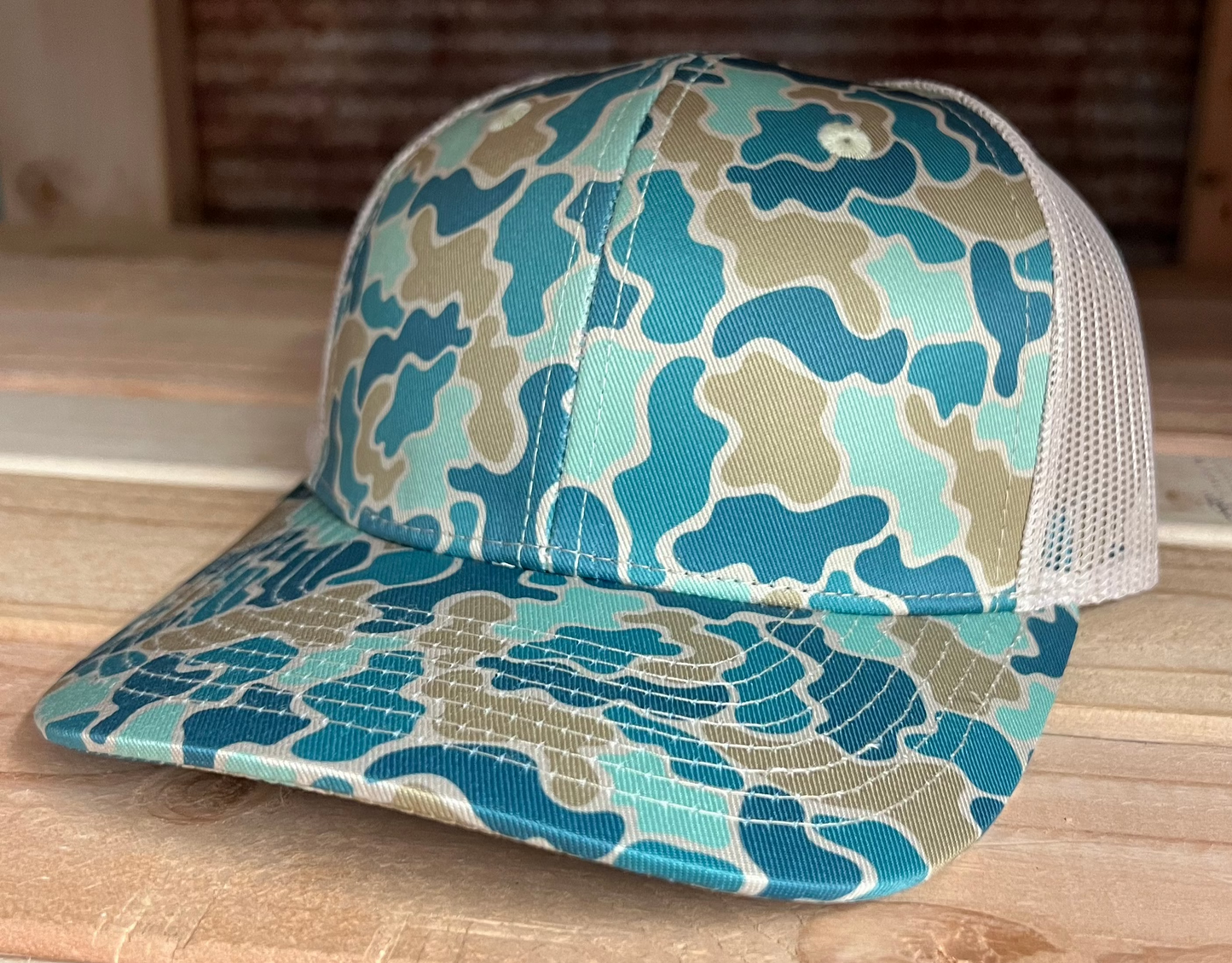 Ocean Blue Trucker