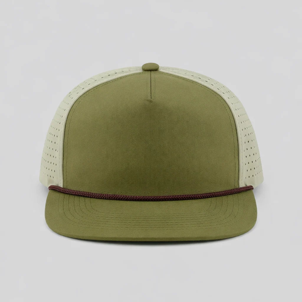Custom Unstructured Perforated Blank Rope Hats