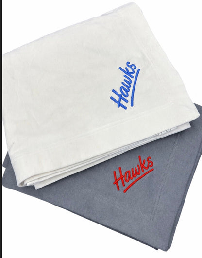 Hawks! Throw Blanket