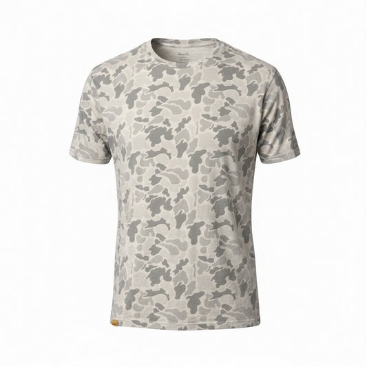 Washed Glacier Camo Tri Blend