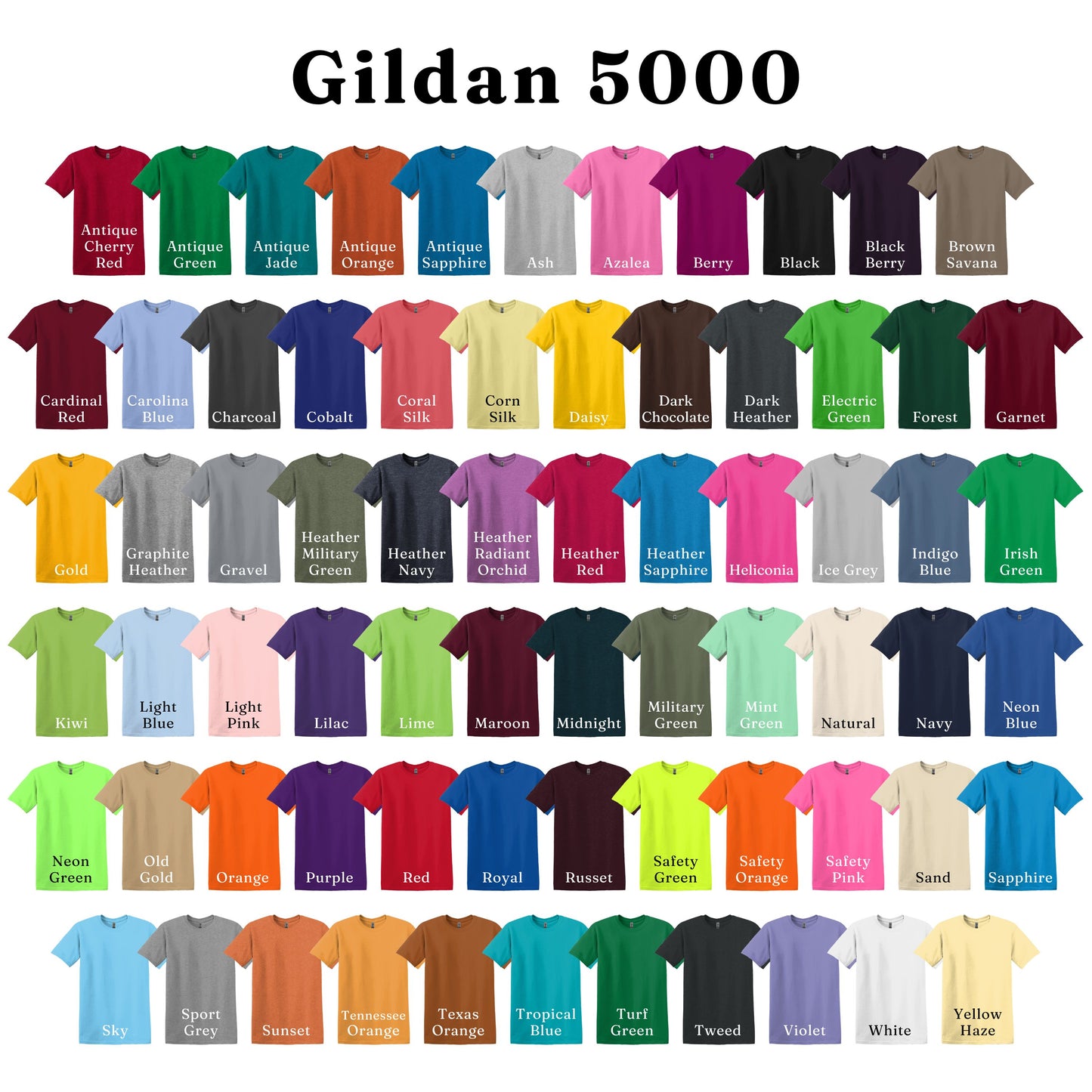 Unisex Heavy Cotton™ T-Shirt - 5000