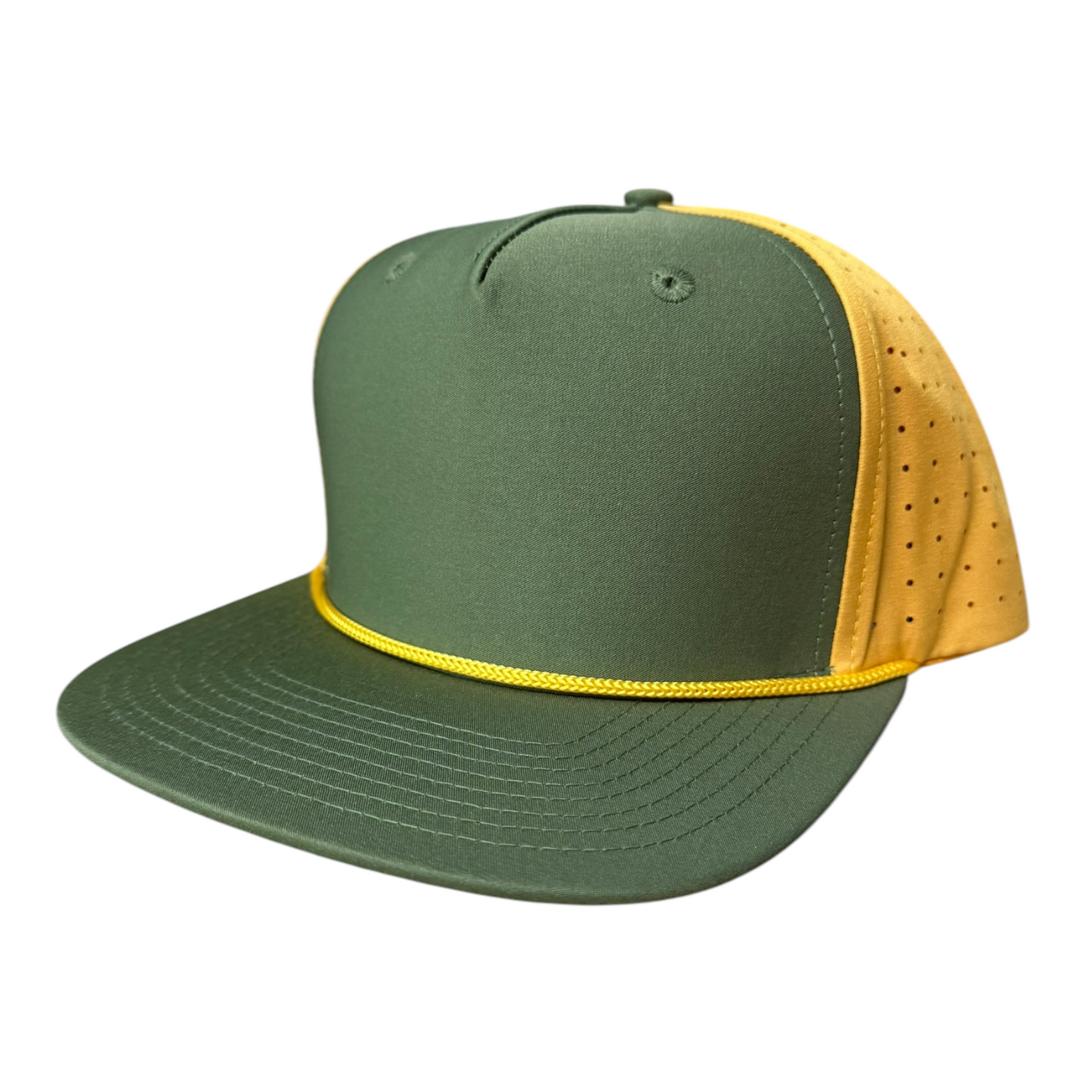 Loden/Gold Perforated
