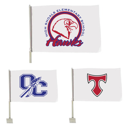 Car Flags (DOUBLE SIDED)
