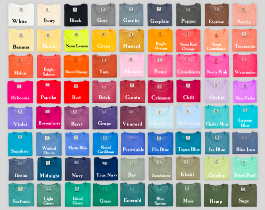 Comfort Color Pocket Tee