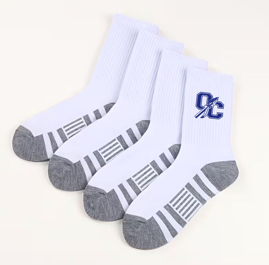 Oconee Warriors Crew Socks